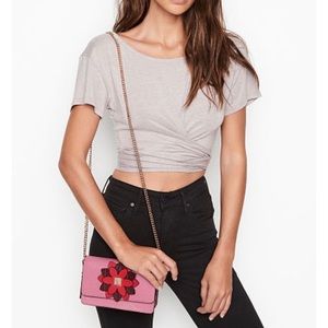 The Victoria Rose Lizard Mini Shoulder Bag